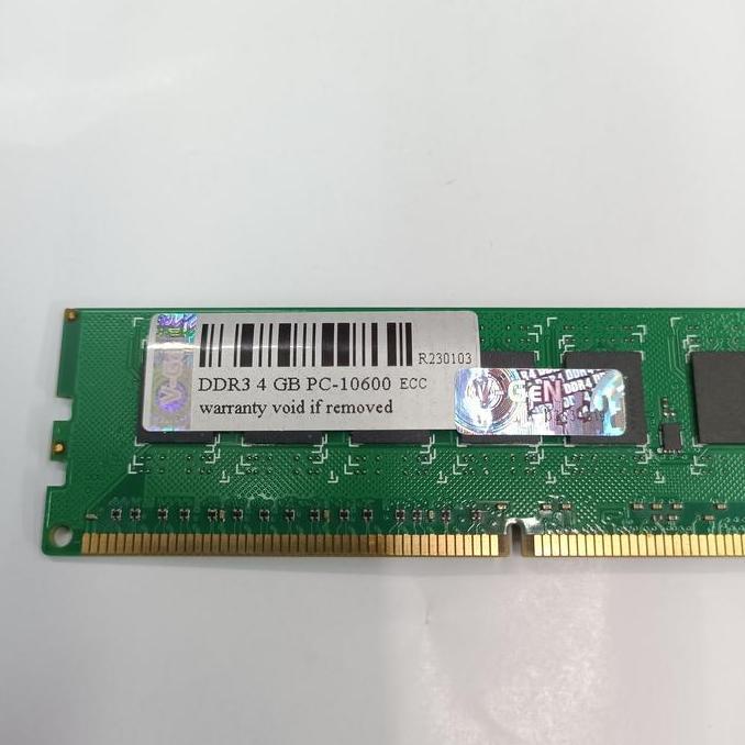 RAM 4GB DDR3 V-GEN ECC PC 10600