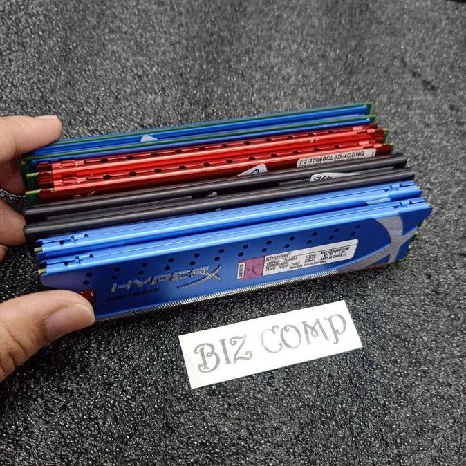 RAM GAMING 4GB (2x2GB) 1set pc3 10600 1333mhz ddr3