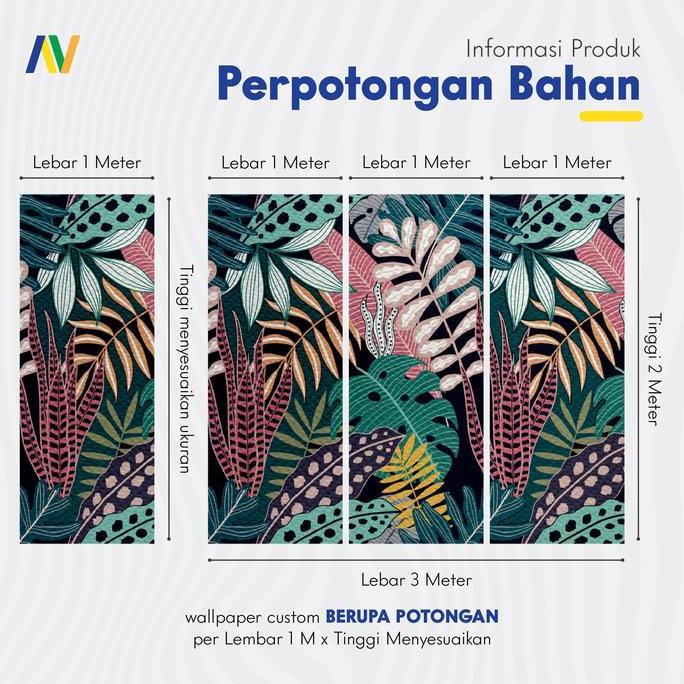 Wallpaper 3D Custom Murah - Wallpaper Custom 3D Bunga