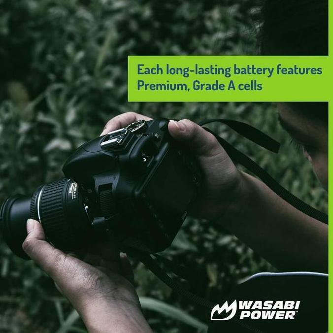 BEBAS ONGKIR - WASABI POWER Battery & Charger for Fujifilm NP-70 NP70 Baterai Fuji FinePix Fine Pix 