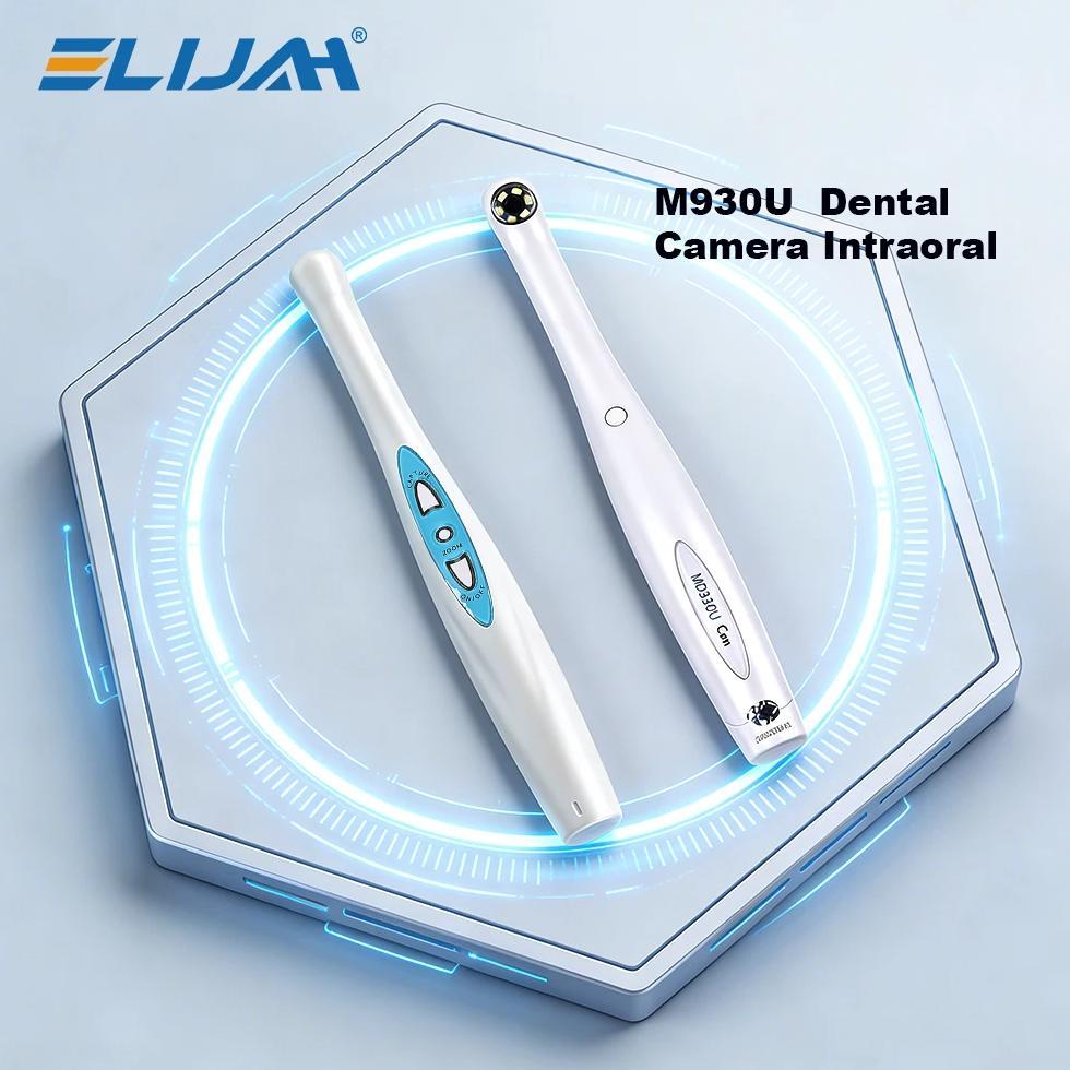 ELIJAH Dental Intraoral Camera 2.0 Mega Pixels CMOS Digital Zoom Intraoral Camera with 6 LED Mirror 