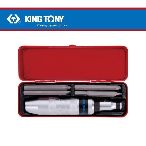 Obeng Ketok 6Pc Murah 1/2" Impact Driver Set Chrome King Tony 04111Fr