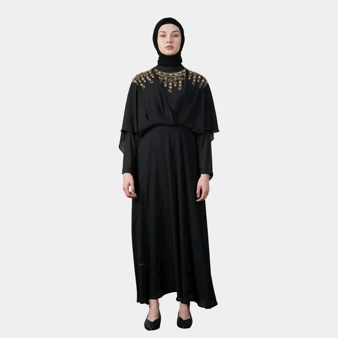 Terjangkau Abaya Hikmat Fashion Original Ea3495 / Kaftan