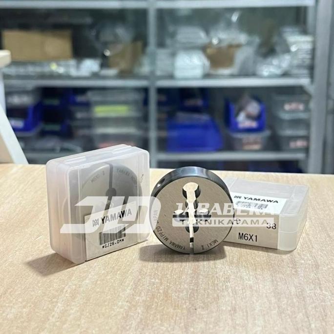 Yamawa Snei M6X1 II - 38 Round Dies Drat Ulir Baut M6X1 II - 38 MM Kode Produk GJ26.0M Yamawa Japan 