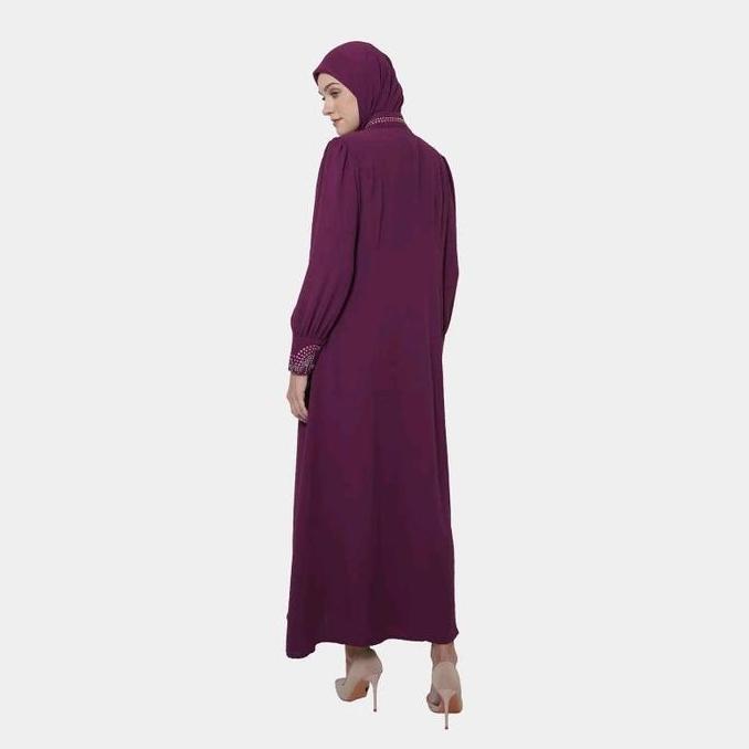 Diskon A4585 - Abaya Hikmat Fashion Original Set Hijab
