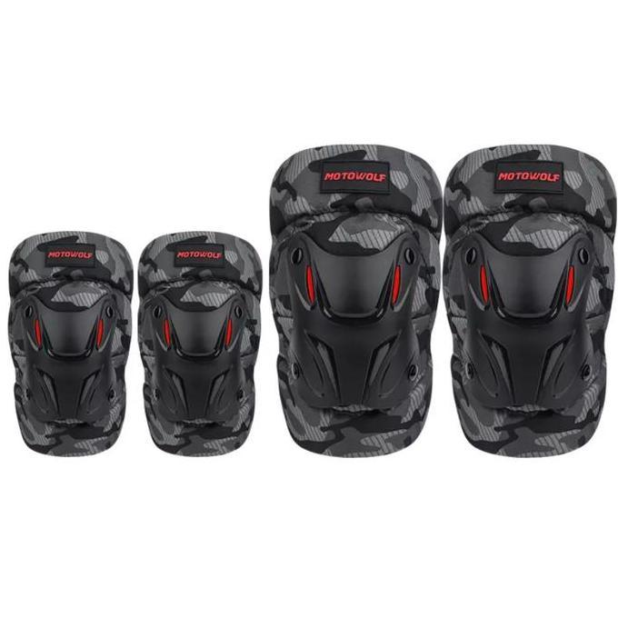 Motowolf MDL 1010 Knee Guard Protector Pelindung Lutut Decker