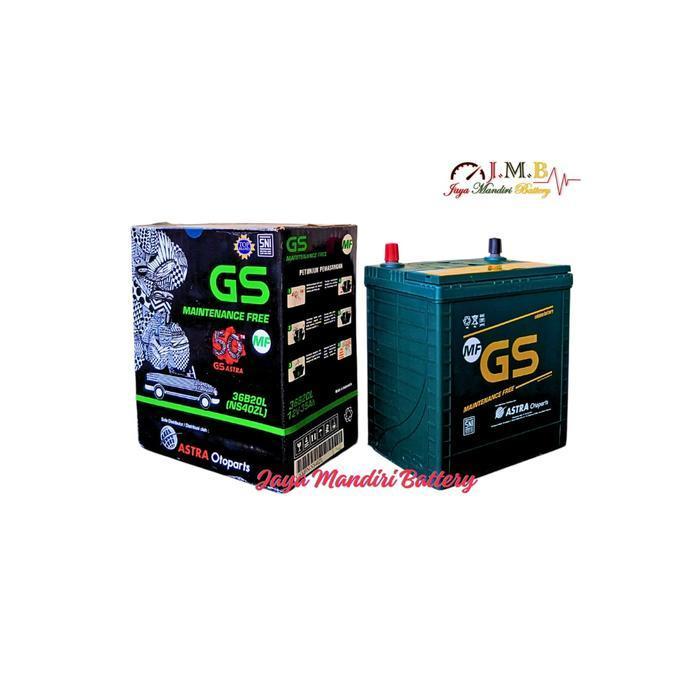 Aki Mobil Gs Astra Ns40Zl Aki Kering Untuk Jazz, Brio, Agya, Ayla Original Dan Terpercaya