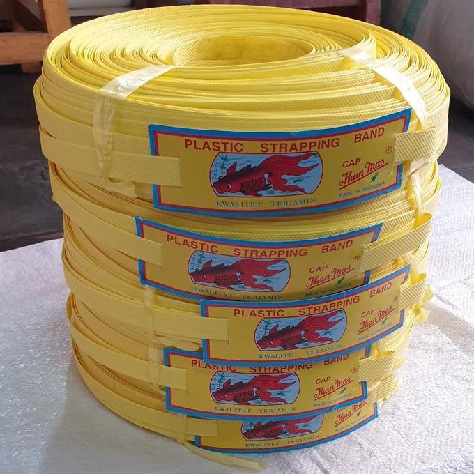 Redmegic- Tali Klam-Tali Packing-Tali Strapping Band 15Mm Merek Ikan Mas
