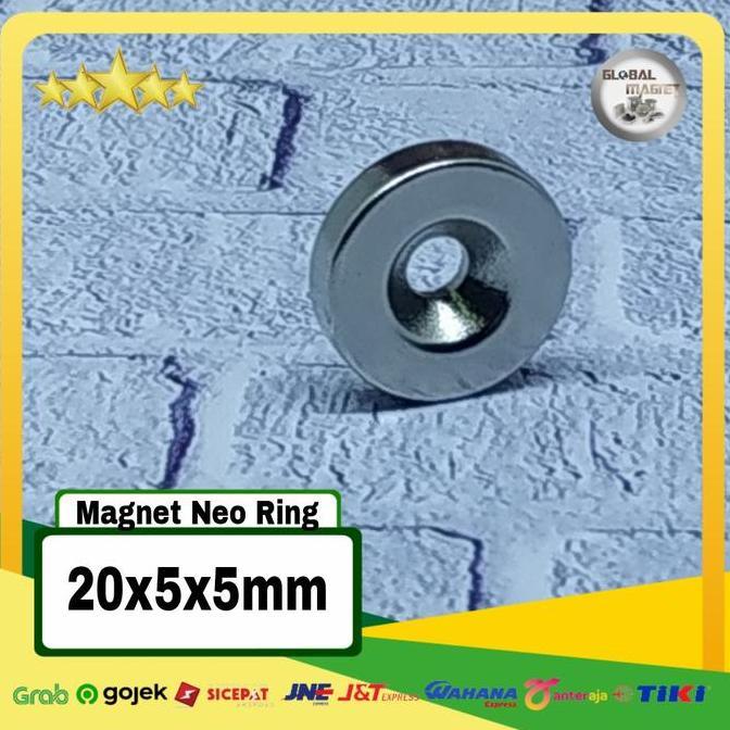 Redmegic- Magnet Neodymium Ring 20X5X5Mm N52