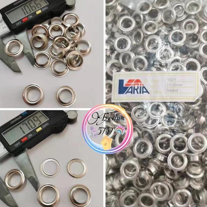 Redmegic- Mata Ayam 10Mm / Mata Ayam 24+Ring / Mata Ayam Spanduk Banner 10Gross