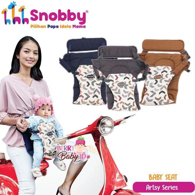 Snobby Baby Seat - Dudukan Bayi Sabuk Boncengan Tempat Duduk di Motor