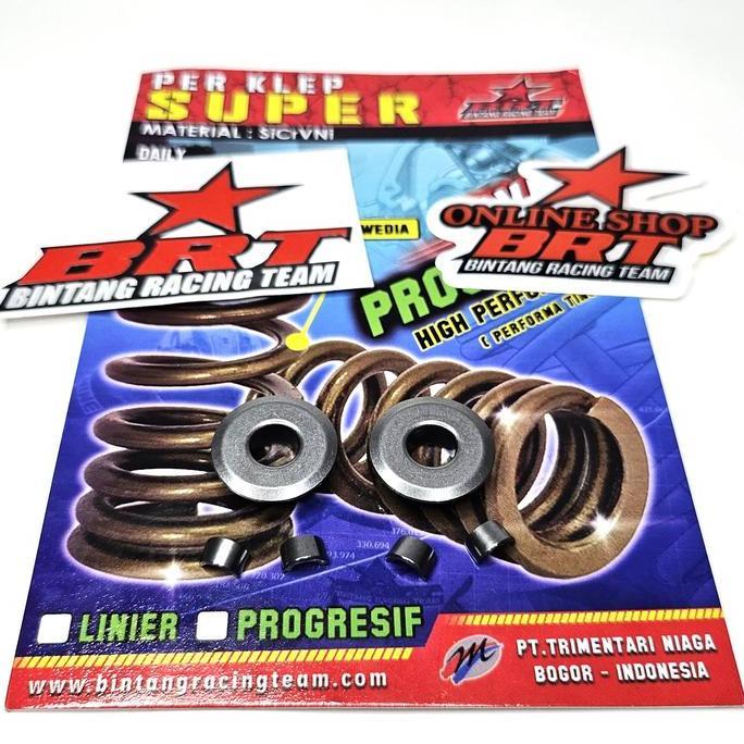 Retainer + Kuku Klep 5mm BRT Retenir Set Racing Shim Klep Batang 5 mm