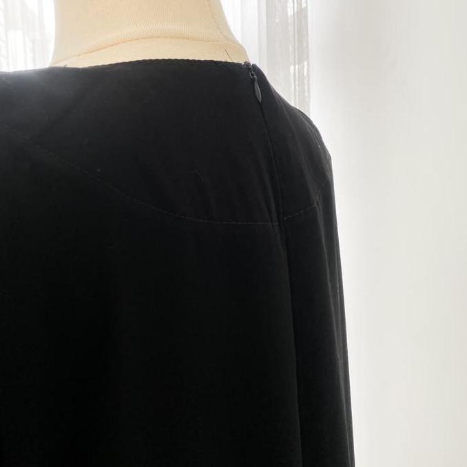 Terjangkau Abaya Syifa - Flottilicious / Gamis Lebaran / Abaya Brokat / Abaya Wanita / Dress Muslim 