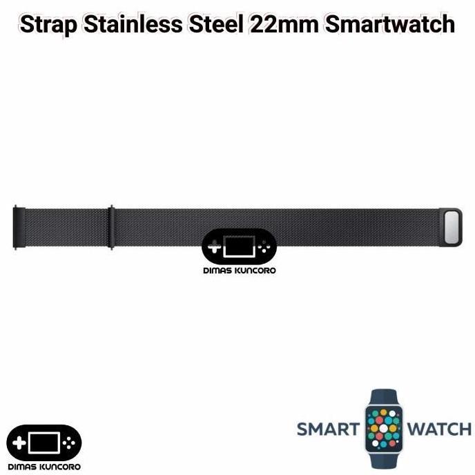 Strap Stainless 22mm tali jam steel aolon watch foom s3 adc s adv 2 r cyber mars r3 ultra curve curv