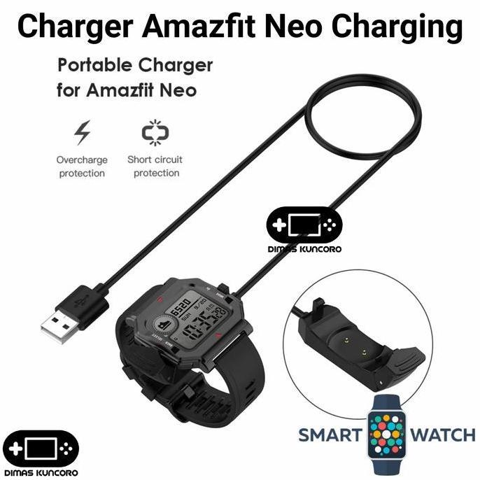 Charger Amazfit Neo Charging Kabel Huami Retro USB Smartwatch