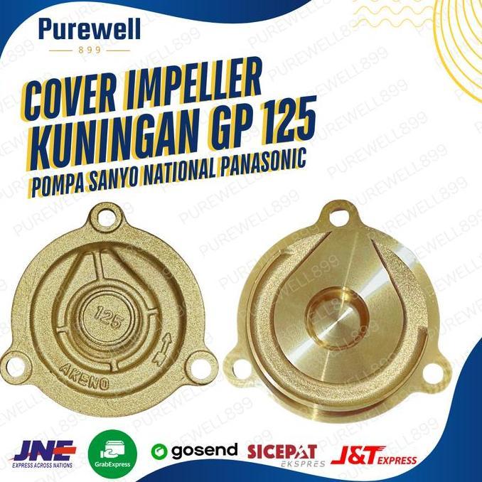 Usisuliwati89 - Cover Impeller Kuningan GP 125 - Tutup Kipas Impeller Pompa Air GP National - Sparep