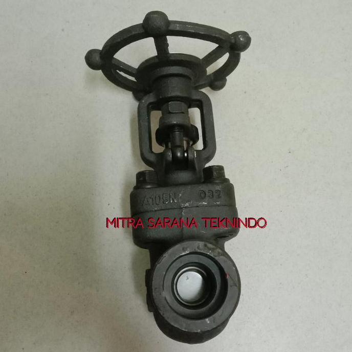 Ready stock Gate valve carbon steel socket weld 1/2" inch/gate valve class 800