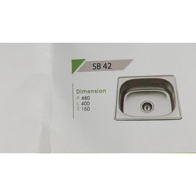 Bak Cuci Piring Royal SB-42 / Sink Royal SB-42 / Wastafel Cuci Piring