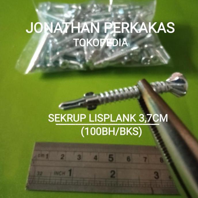 Ready sekrup lisplank Grc-calsi-conwood/sekrup lisplang/bks(100bh)