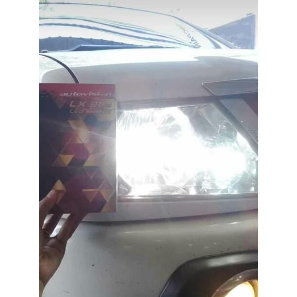 Autovision LX21 CB LED H8 H11 H16 21W 6000K Putih Luxeon Z Lampu Mobil