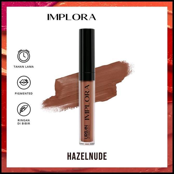 Lippapipu- Set Ombre Lipstik Implora Red Gala & Hazelnude - Ombrelips - Paket Ombre Lipcream Lipstic