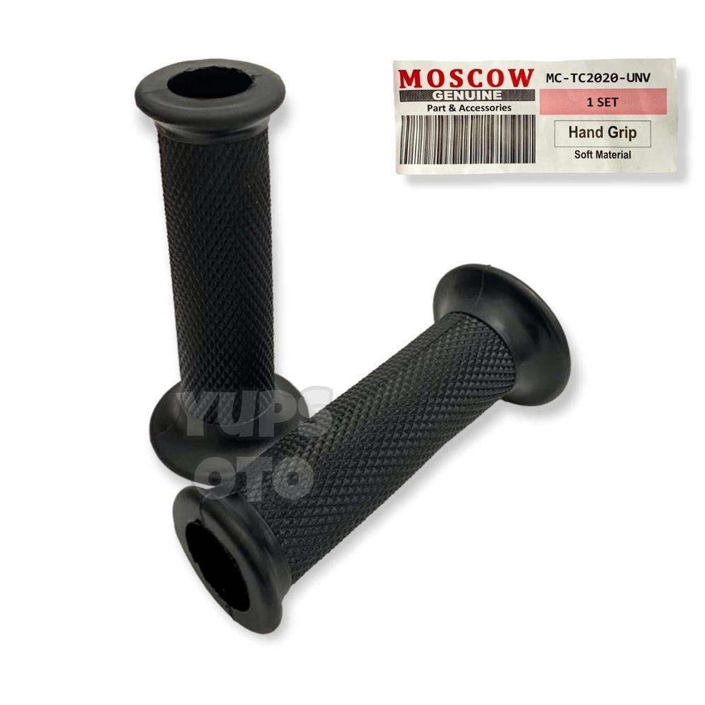 HOT PRODUCT GRIP RX KING GRIP RXKING HITAM MOSCOW HANDGRIP RXKING NEW F1ZR F1 JUPITER Z HANDFAT MOTO