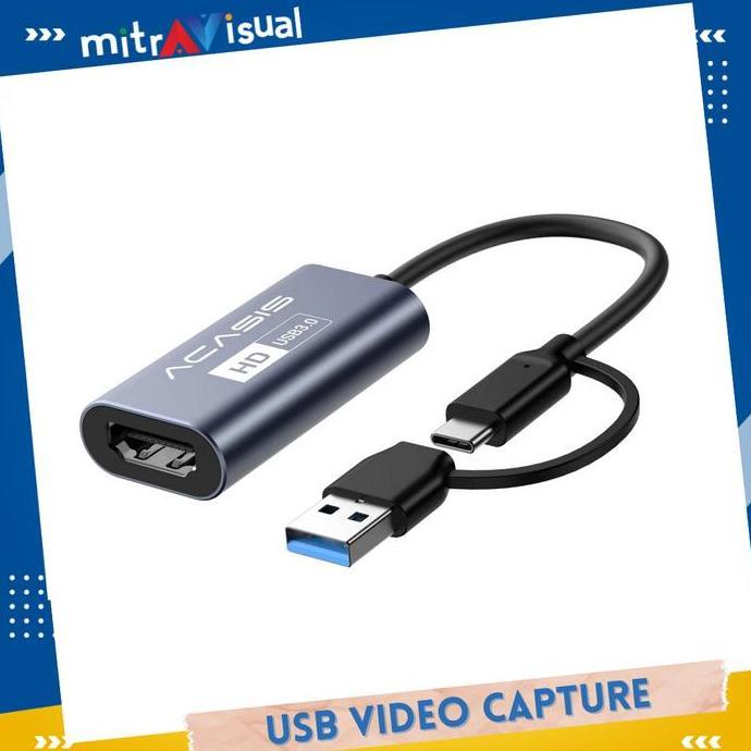 Acasis HDMI Video Capture Support Vmix,Zoom,Wirecast,Skype,OBS