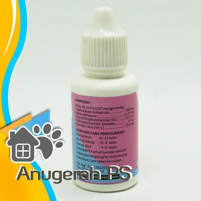 Catbull- Flucat Flu Cat Obat Kucing Batuk Pilek Flu