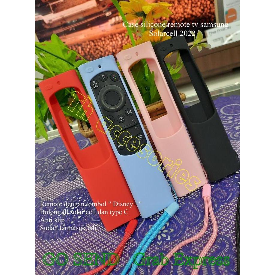 Case silicone remote tv samsung solarcell BU8000 Series & Qled tv