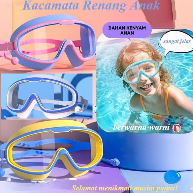Kacamata Renang Anak / Kacamata Renang Anak / Kacamata Renang Junior / Kacamata Renang Pelindung Ult