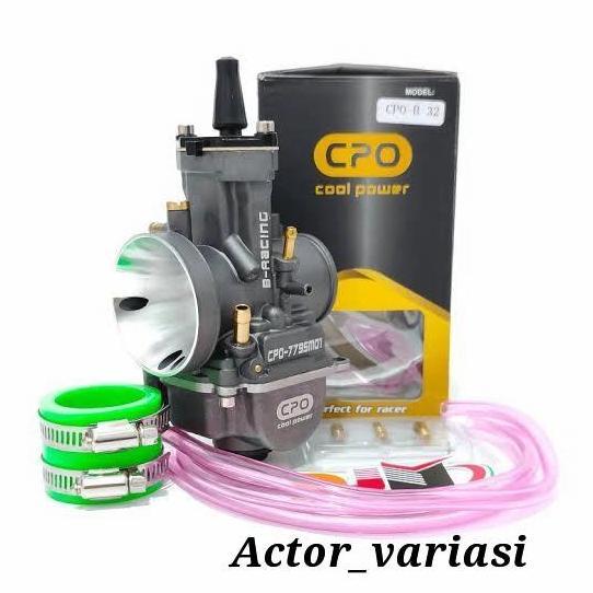 Karburator CPO Black & Chrome Original Karbu CPO , PWK 28 , 30 , 32 ,