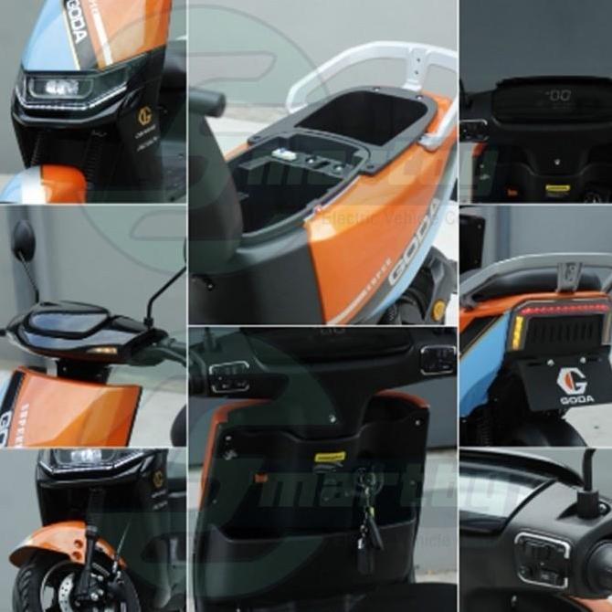 HARGA SUBSIDI Sepeda Motor Listrik Goda Golden New Lion 200 800WATT