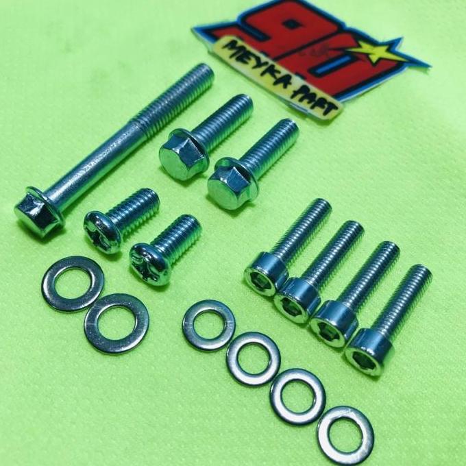 baut cover cvt mio smile sporty cover cvt bagian cover plastik cvt