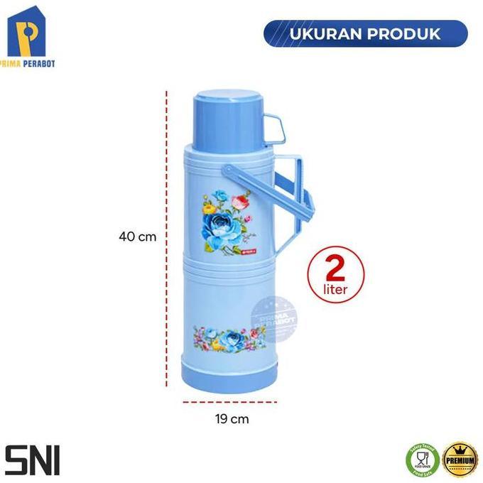 Termos Air Panas Vacuum Flask 2 Liter Lion Star HP-3