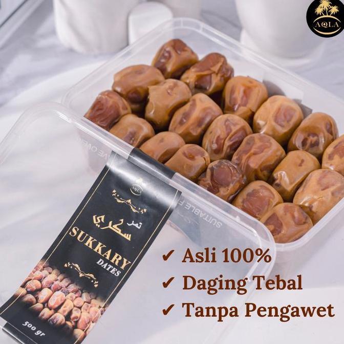 KURMA SUKARI ASLI SAUDI / KURMA LEMBUT / KURMA BASAH/ KURMA MADU 500GR