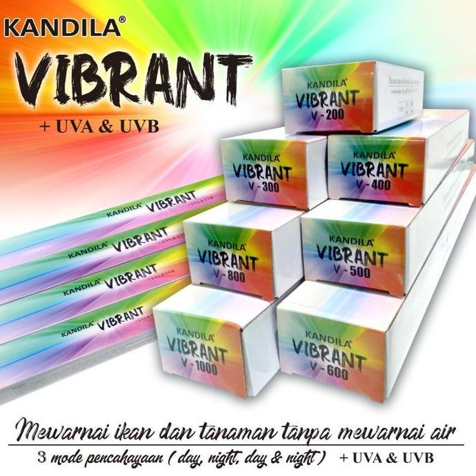 KANDILA VIBRANT 400 UVA UVB / LAMPU AQUASCAPE / LAMPU AQUARIUM REPTILE