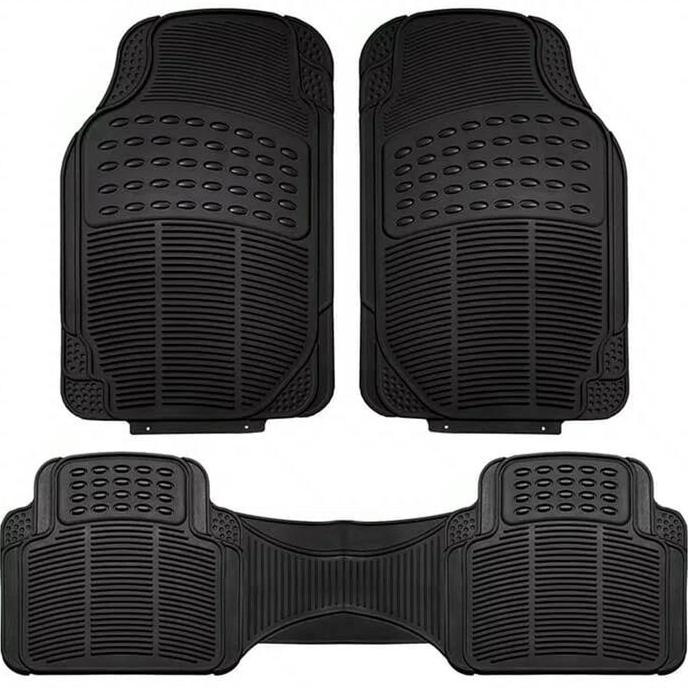 Karpet Karet 2 Baris 3pcs Mobil Calya / Sigra Car Karet SKR