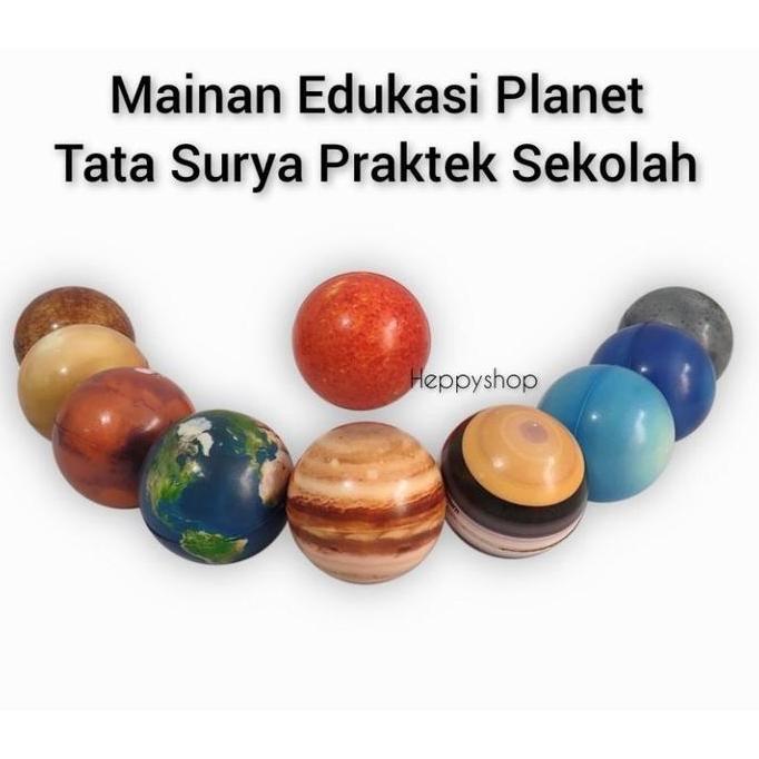 Toysficrim- Mainan Edukasi Planet Tata Surya Praktek Sekolah