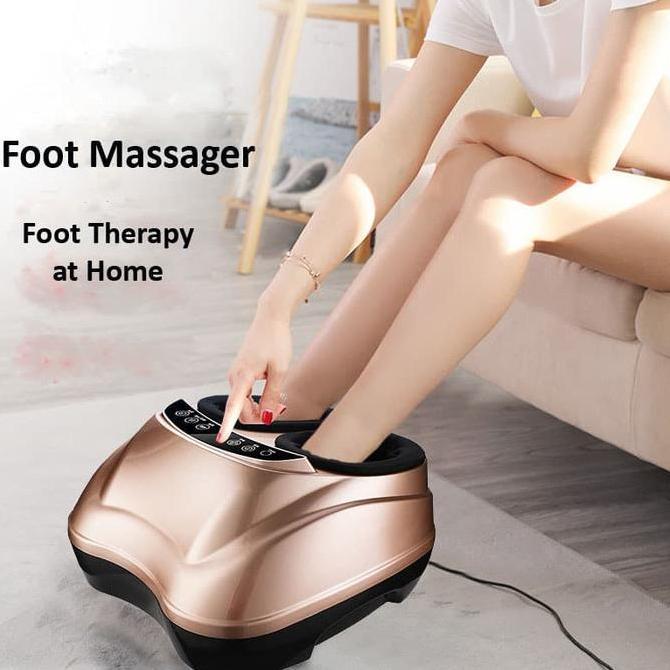 Capslock- Alat Pijat Kaki Elektrik Refleksi Kaki Foot Massager