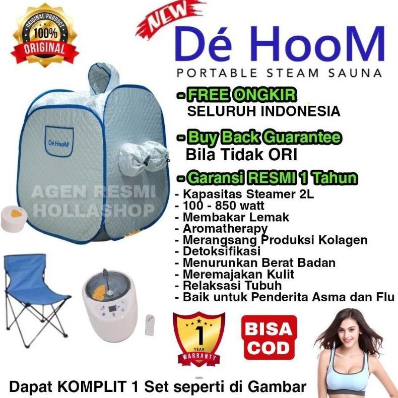 New De Hoom  New Portable Steam Sauna - Dr Hoom Portabel Steam Sauna