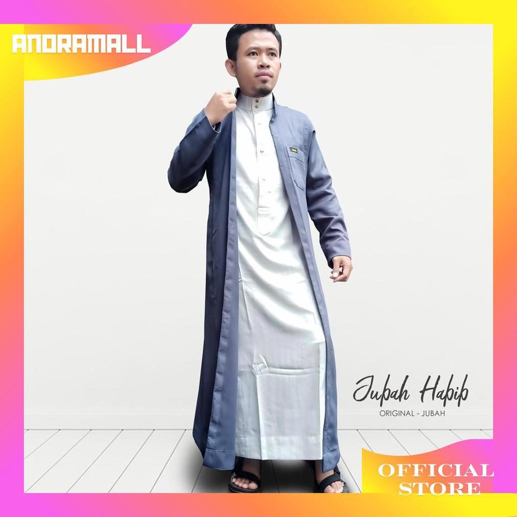 Dejubah - Jubah Pria Luaran Model Jubah Habib Ori