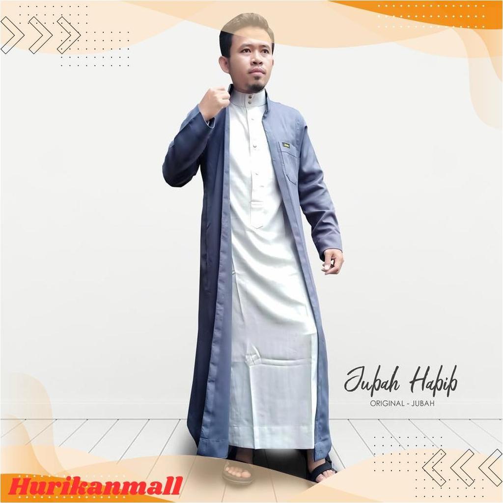 Dejubah - Jubah Pria Luaran Model Jubah Habib Termurah