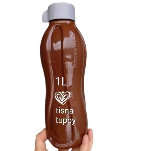 NEW eco 1 liter eco bottle 1 liter eco 1L chocolate malaysia botol dengan tutup ulir atau diputar