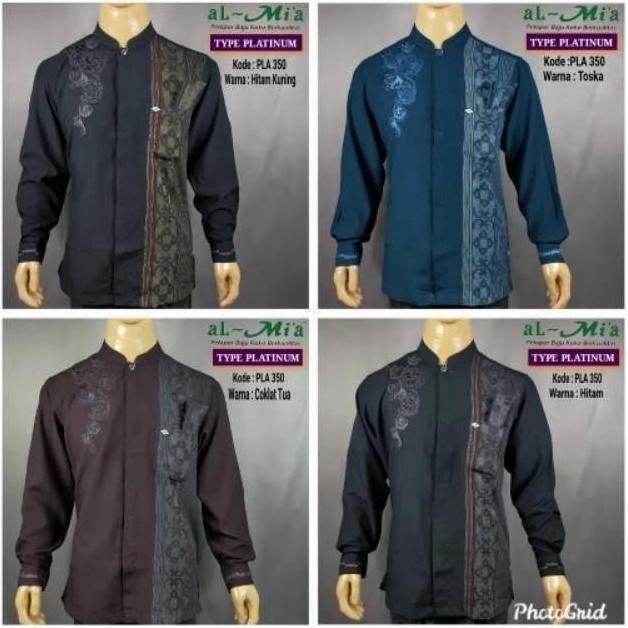 Wwwwx- Baju Koko Al-Mia Platinum (Seri Terbaik Dari Koko Al-Mia)