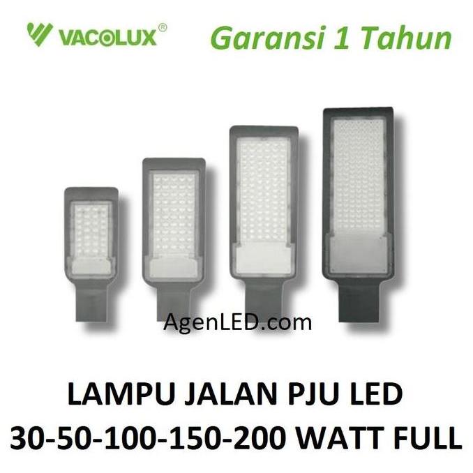 Vacolux Lampu Jalan Pju Led Kap Sorot Tembak 30 50 100 150 200 W Watt