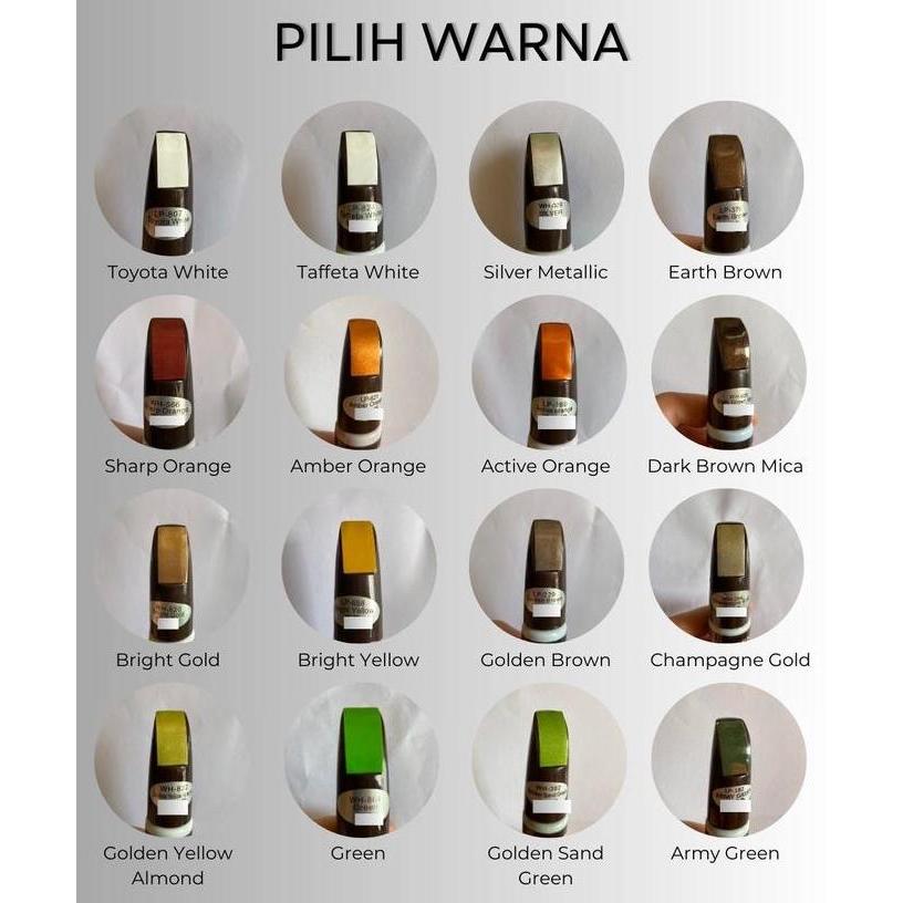 Givarman88 - Spidol Baret / Cat Anti Baret Penghilang Goresan Mobil Motor Original Warna Hitam Metal