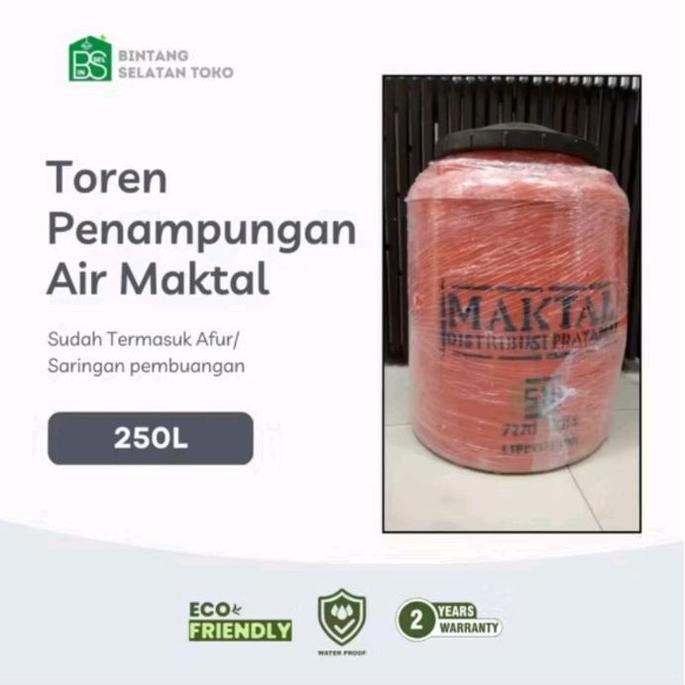 Terjangkau Toren Air Singa Laut 250L ( Harga Ekonomis )