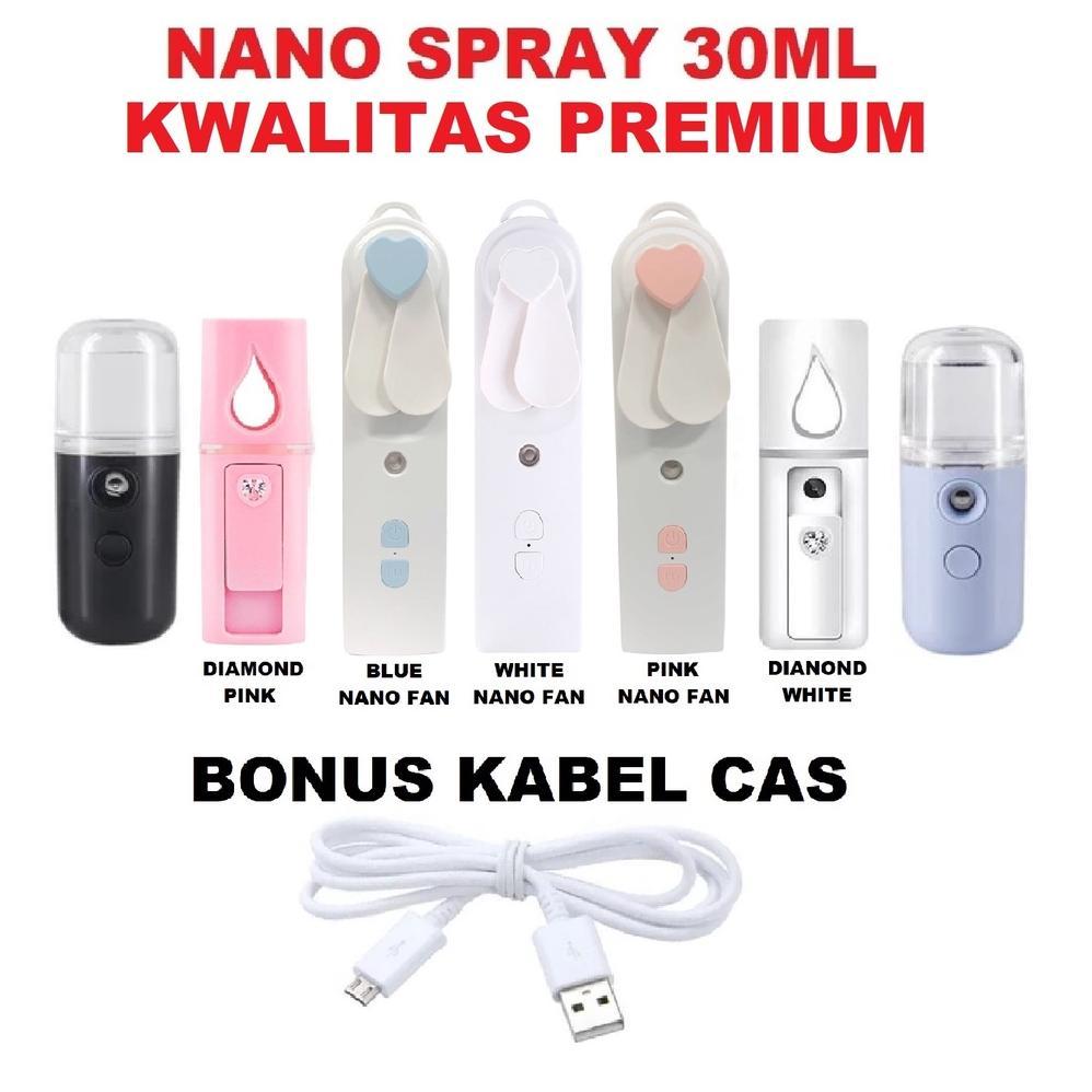 Hot Product Ori Mini Nano Spray Ions Perawatan Kulit Wajah Nano Mata Nano Spray 2 In 1
