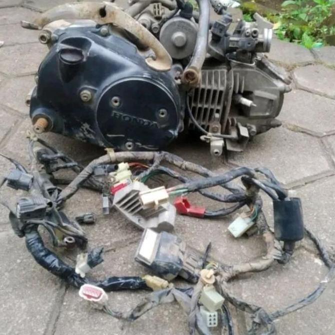 Terlaris Ready - Mesin Set Pengapian Supra X 125 Fi Pnp Supra X 125 Helm In Copotan No Minus