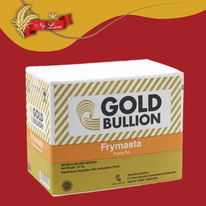 GOLD BULLION Frymasta / Minyak Goreng Padat 15 kg